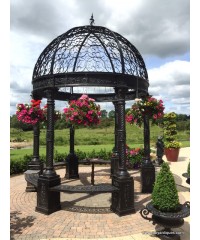 Gazebo Cast Iron & Stone